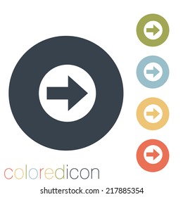 web arrow symbol