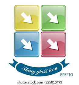 web arrow symbol