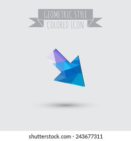 web arrow symbol