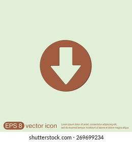 web arrow symbol