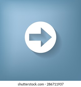 web arrow symbol
