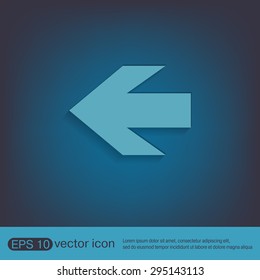 web arrow symbol