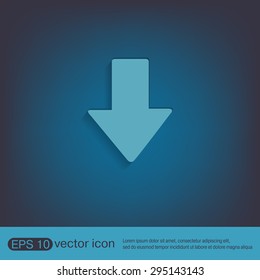web arrow symbol