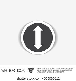 web arrow symbol
