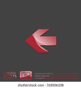 web arrow symbol