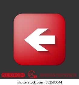 web arrow symbol