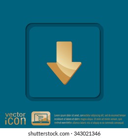 web arrow symbol