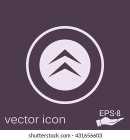 web arrow symbol