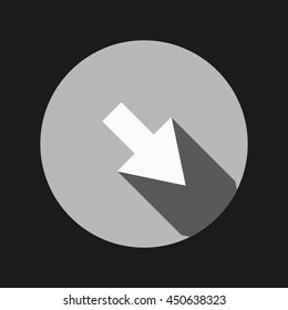 web arrow symbol