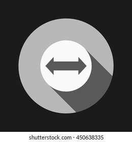 web arrow symbol