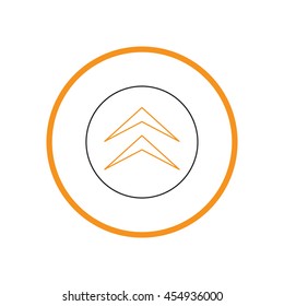 web arrow symbol