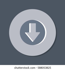 web arrow symbol