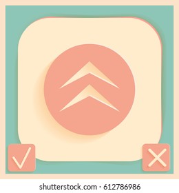 web arrow symbol