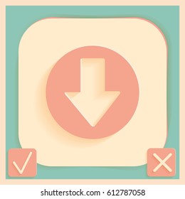 web arrow symbol