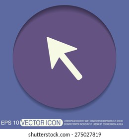 web arrow symbol, cursor icon