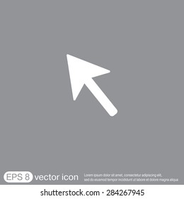 web arrow symbol, cursor icon
