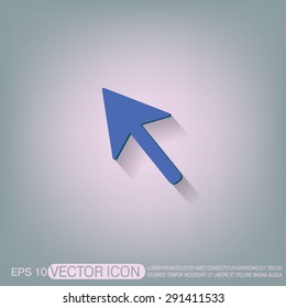 web arrow symbol, cursor icon