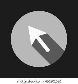 web arrow symbol, cursor icon
