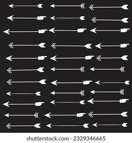 Web arrows. Symbols for website direction arrows signs buttons vector infographics icons. Illustration of arrow icon button for website, web navigation pointer