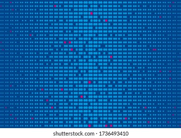 Web background. Abstract blue background with dots.  Pattern with geometric shapes.