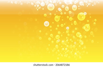 Web Background Beer Fizzy Orange Drink Abstract Bubbles Sparkling Golden Cold Beverage Serving Drop Water Light Bright Glass Oktoberfest October Fest Web Site Page Concept Food Texture