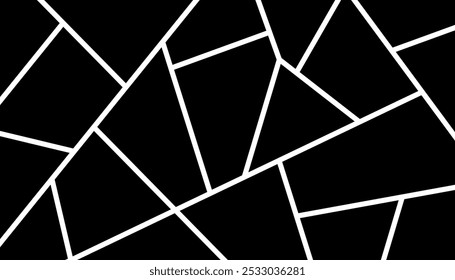 Plano de fundo da Web, design de linhas quebradas - vetor