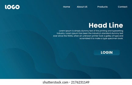 WEB background. First page background. Landing page template. Vector illustration. EPS 10