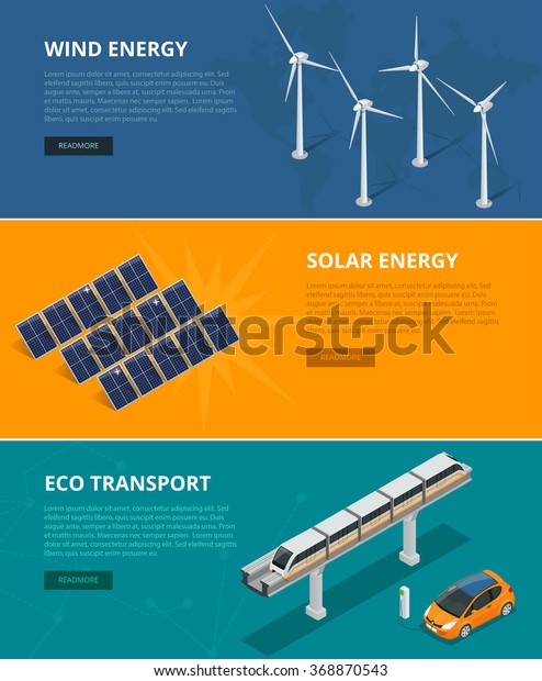 Web\
backgrounds eco power sources such as wind turbines, solar panels,\
eco transport. Ecological low and zero emission renewable\
electricity power energy generation devices.\

