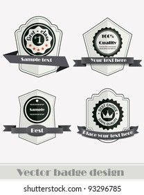 Web badges