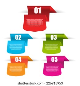 web badges with number options