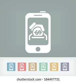 Web bank icon