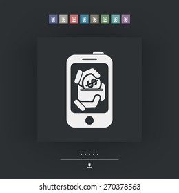 Web bank icon