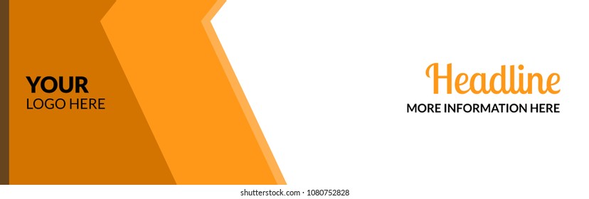 Web Banner Abstract Design Template Vector