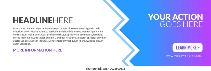 Web Banner Abstract Vector Design Template Business Modern Clean Simple