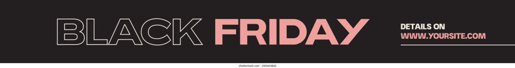 Web Banner - Black Friday