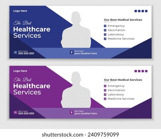 Web Banner Cover Design, Template Design For Social Media Posts