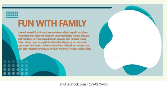 web banner design. abstract background. with liquid style