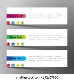 Web banner design background Inspired by abstract.