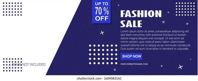 web banner design. modern web template. horizontal template. business banner