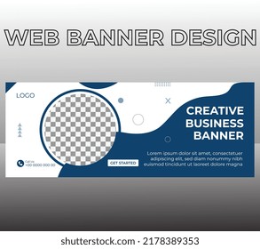   Web Banner design template ,