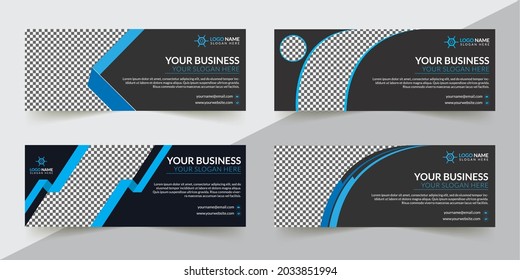 Plantilla de diseño de banners web de negocios