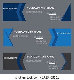 Web Banner Design Template Vector,