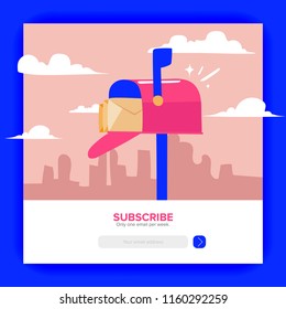 Web banner design, vector illustration.