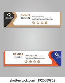 web banner design. vector web banner tame plate. 