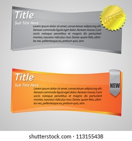 Web Banner Element