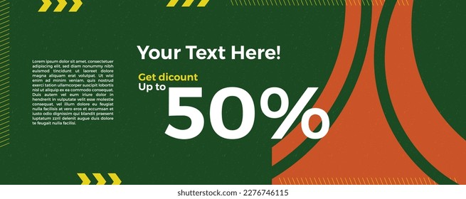 Web banner, with a green, professional, simple and modern look. abstract backgrounds