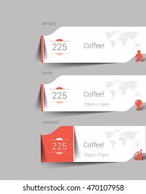 Web Banner & Header Vector Layout.