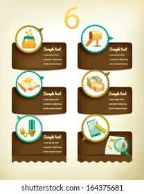 Web banner and icon set.