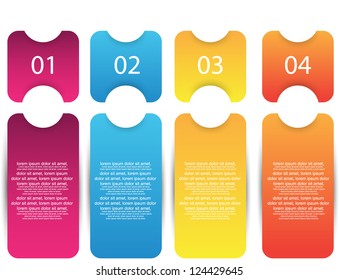 web banner with number choice option