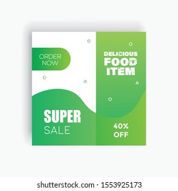 Web banner or social media post design
